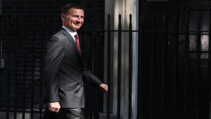 UK chancellor Jeremy Hunt